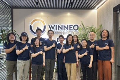 WINNEO Yeni LOGO Duvar Tanıtım Töreni