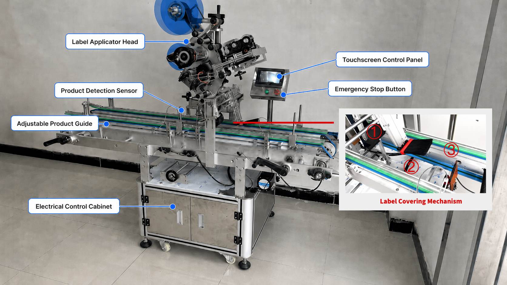 bag labeling machine